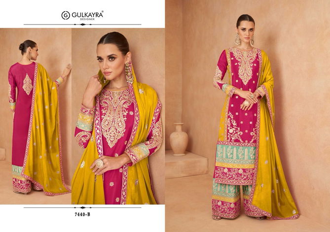 Varnika By Gulkayra Real Chinon Heavy Designer Salwar Suits Wholesale Suppliers In Mumbai
